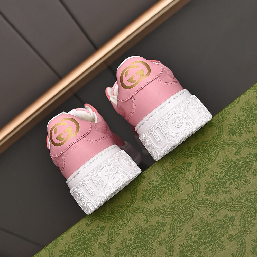 Gvc*1 Chunky B leather sneakers