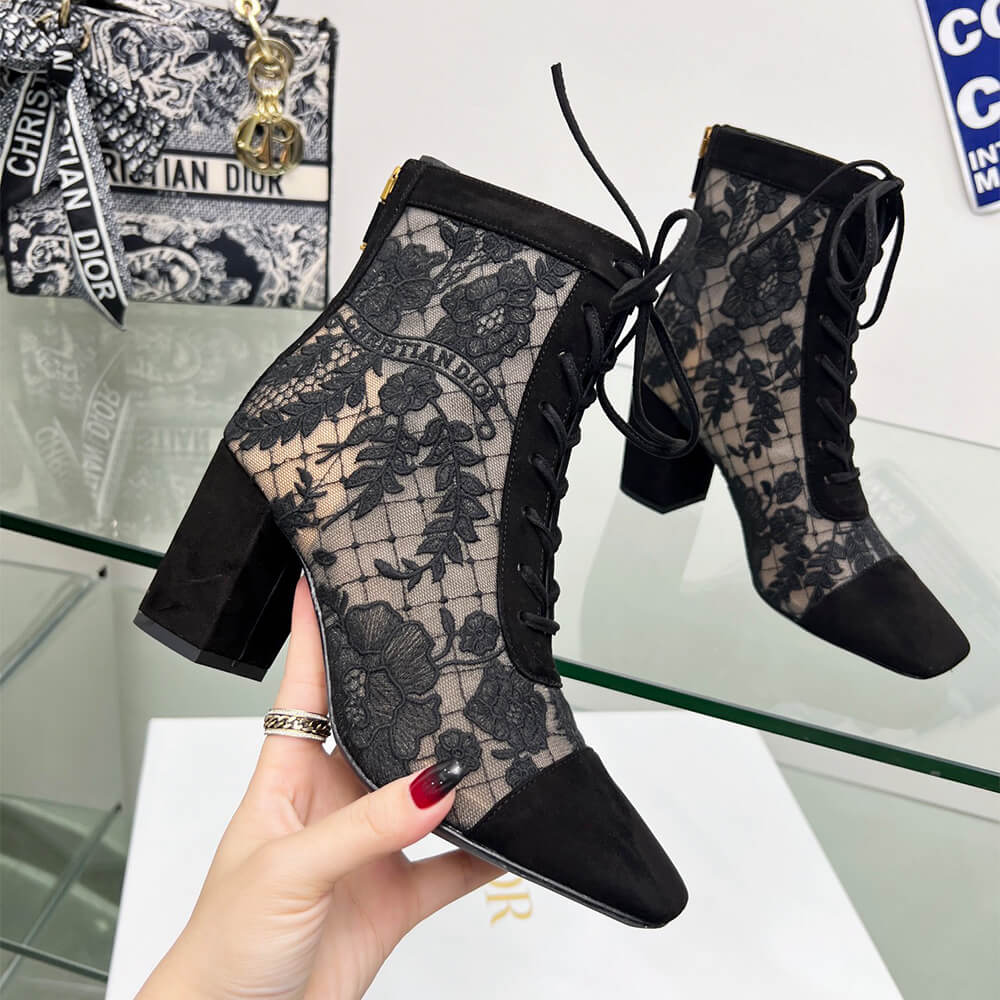 D10r Naughtily-D Heeled Ankle Boot