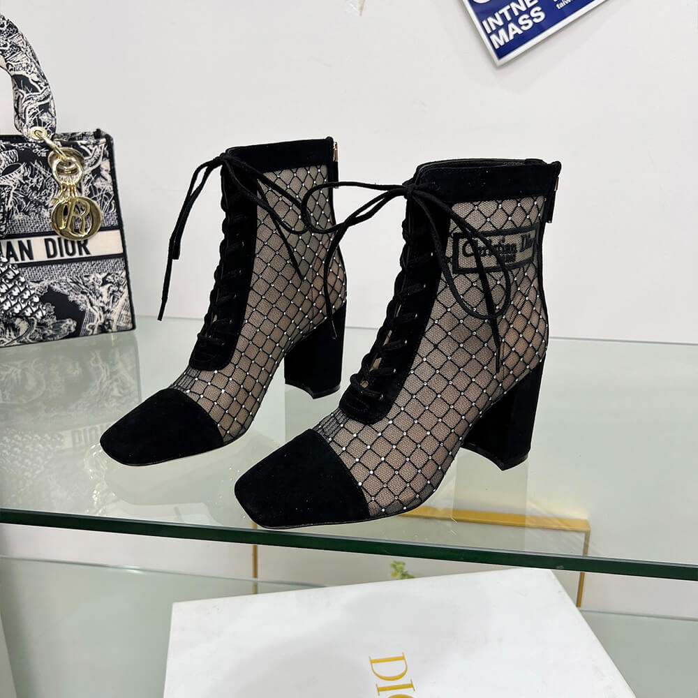 D10r Naughtily-D Heeled Ankle Boot