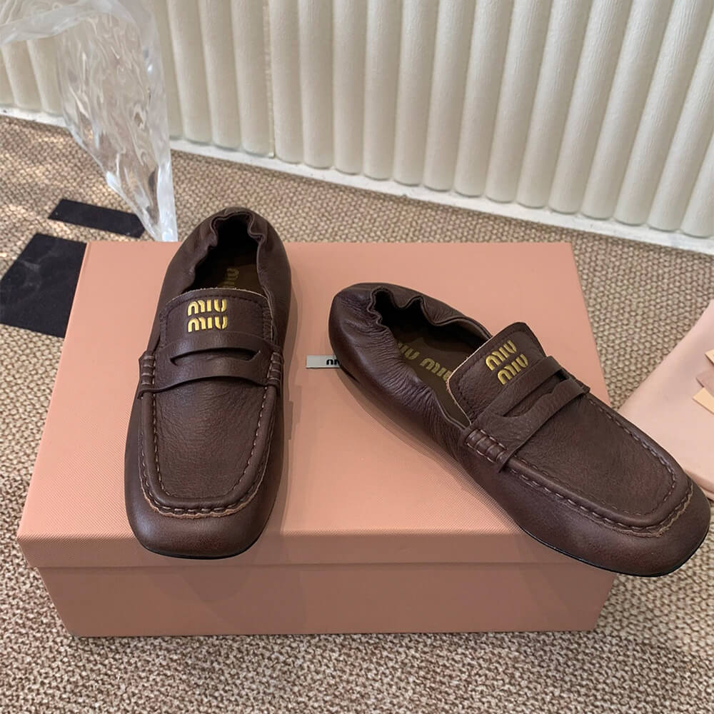 M1um1u WOMEN LOAFER