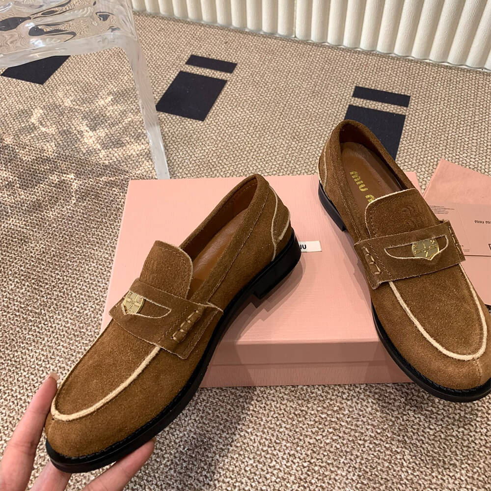 M1um1u WOMEN LOAFER