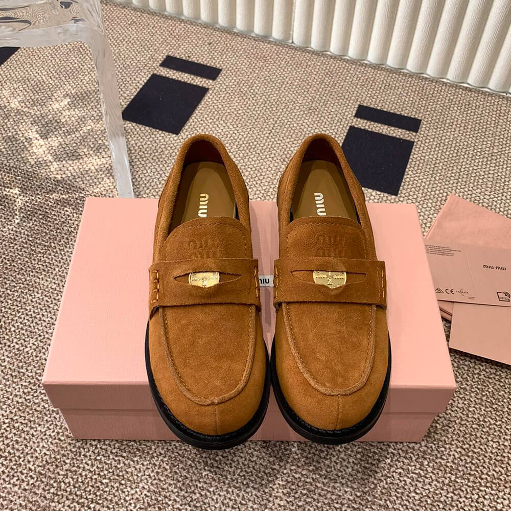 M1um1u WOMEN LOAFER