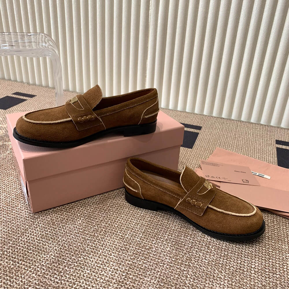 M1um1u WOMEN LOAFER