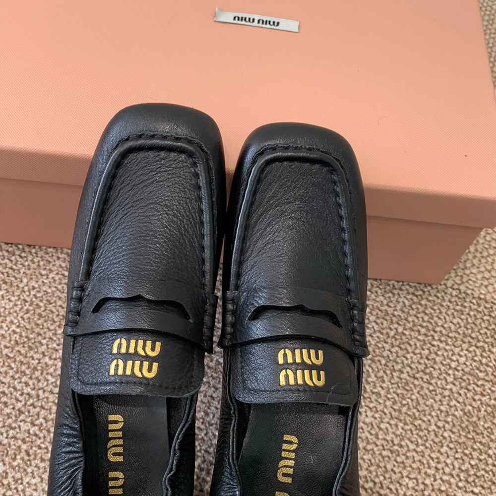 M1um1u WOMEN LOAFER