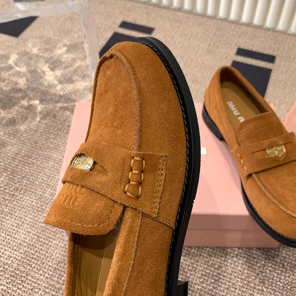 M1um1u WOMEN LOAFER
