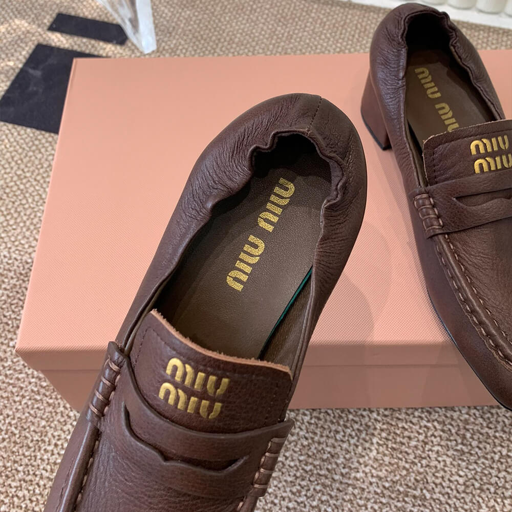 M1um1u WOMEN LOAFER