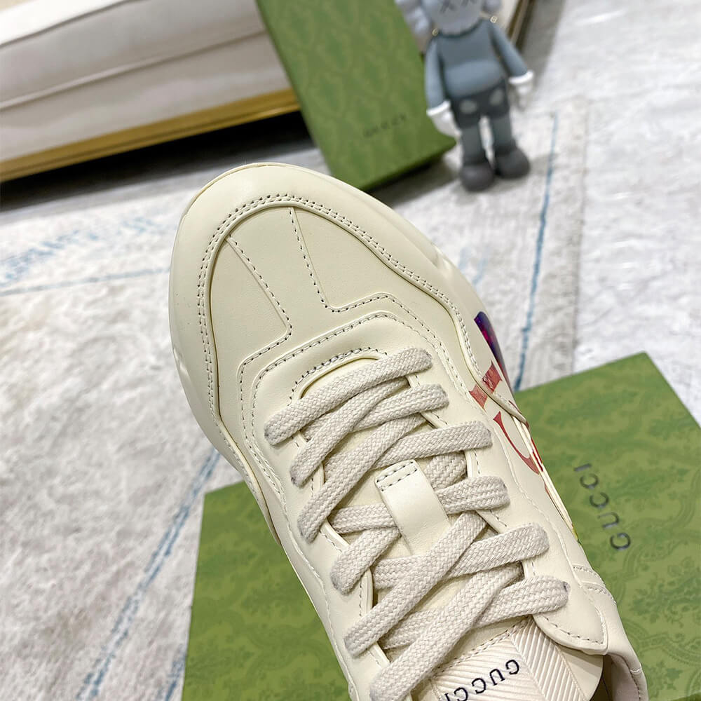 Rhyton sneaker with Gvc*1 print