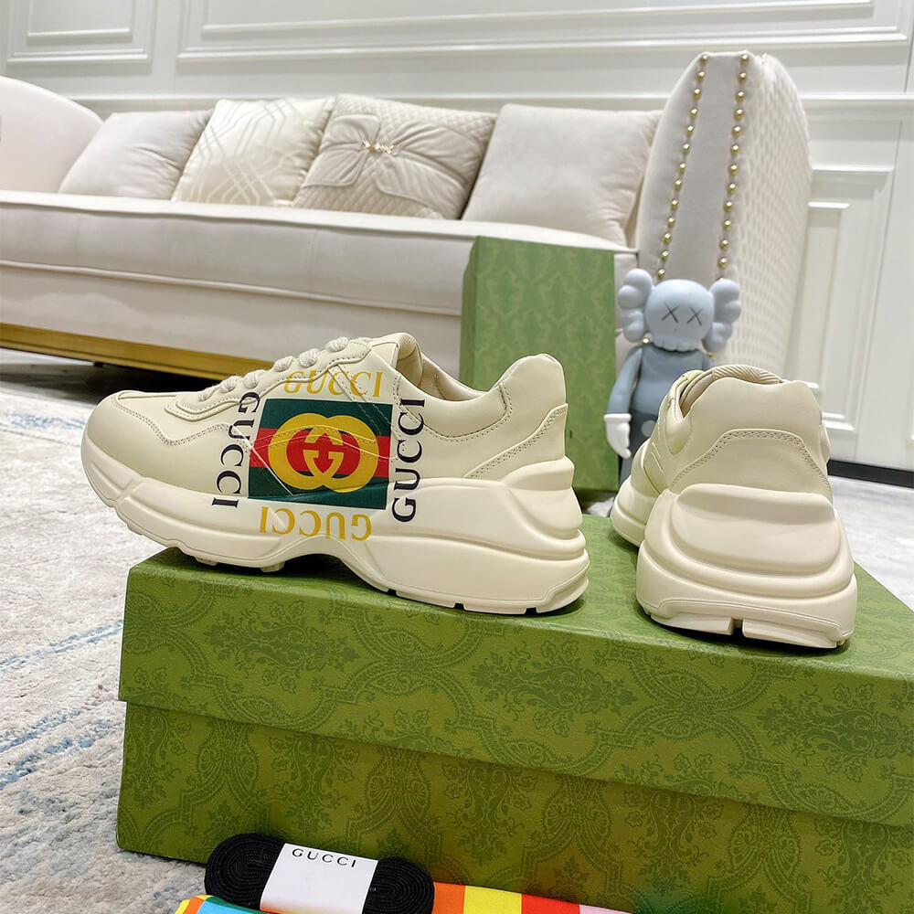 Gvc*1 Rhyton Sneaker with Box Logo