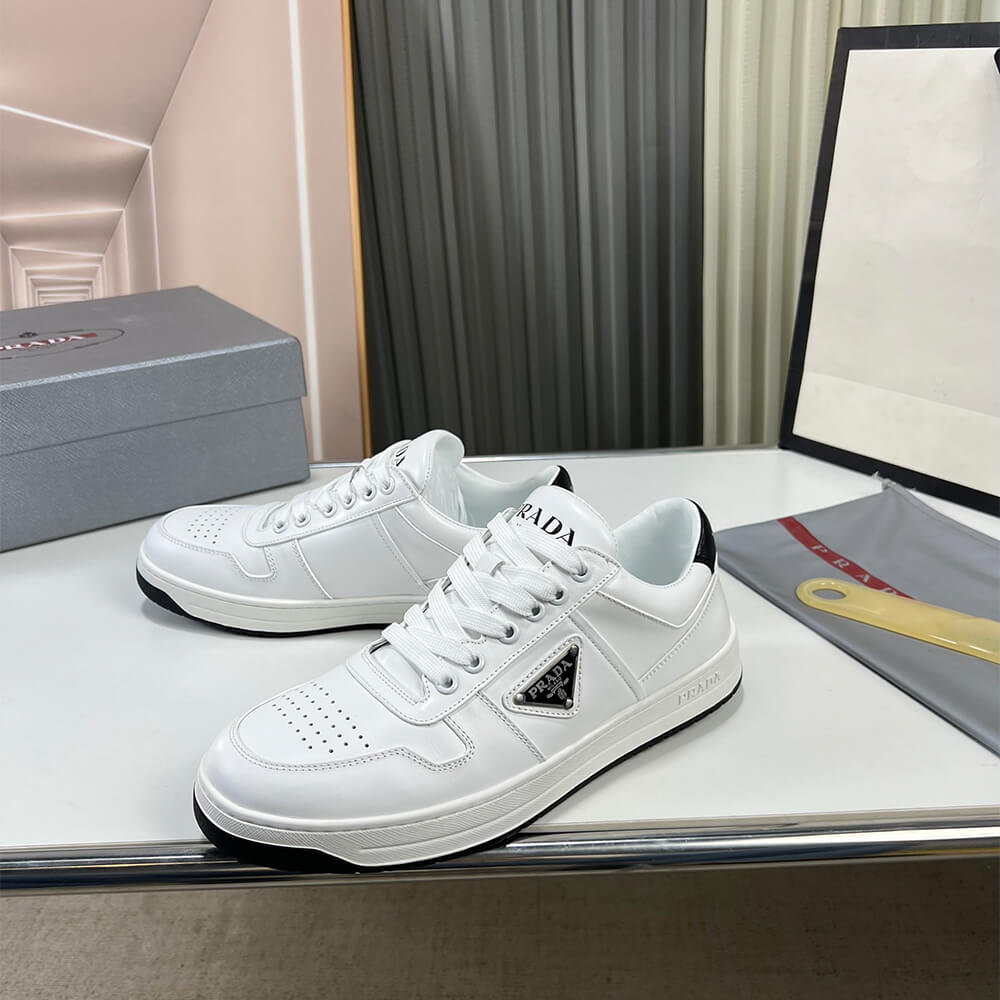 Pra*a Downtown nappa leather sneakers