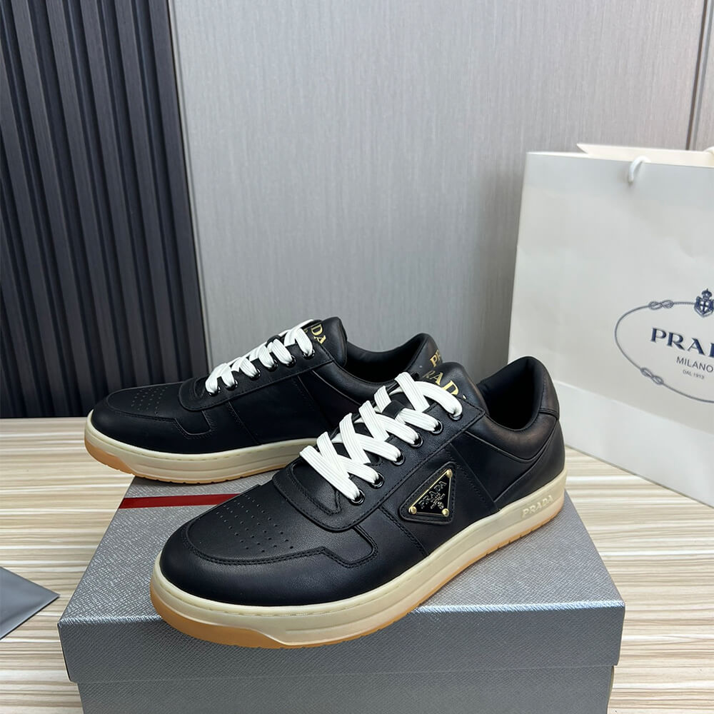 Pra*a Downtown nappa leather sneakers