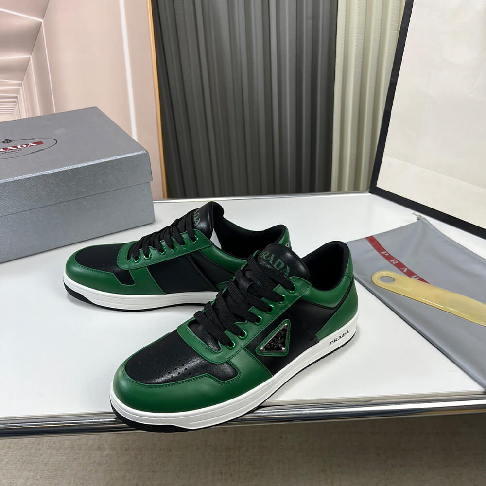 Pra*a Downtown nappa leather sneakers