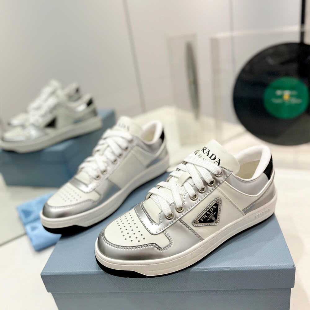 Pra*a Downtown nappa leather sneakers