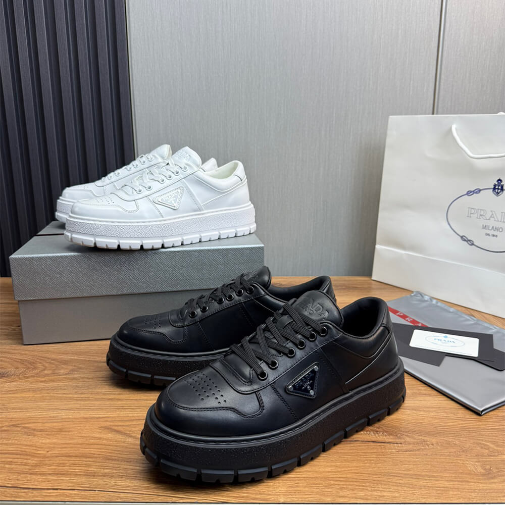 Pra*a Leather Sneakers