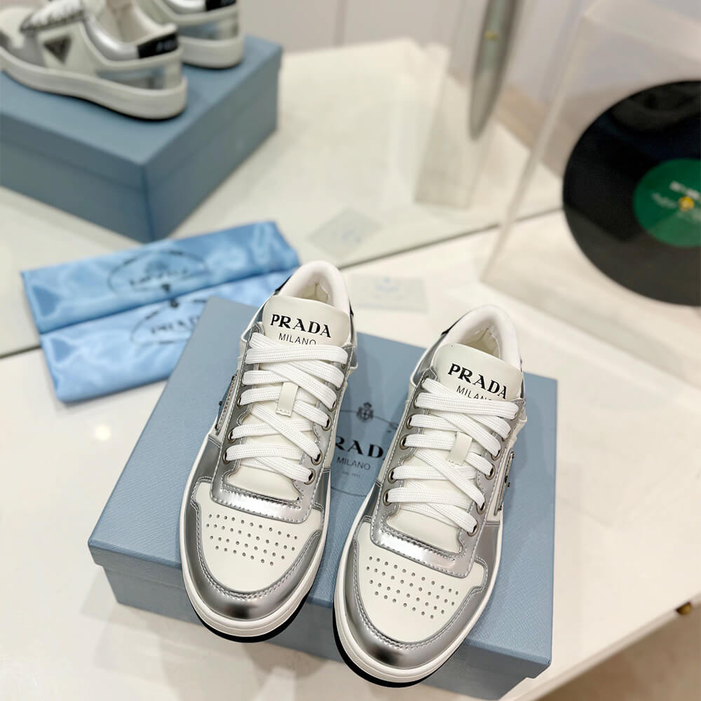 Pra*a Downtown nappa leather sneakers