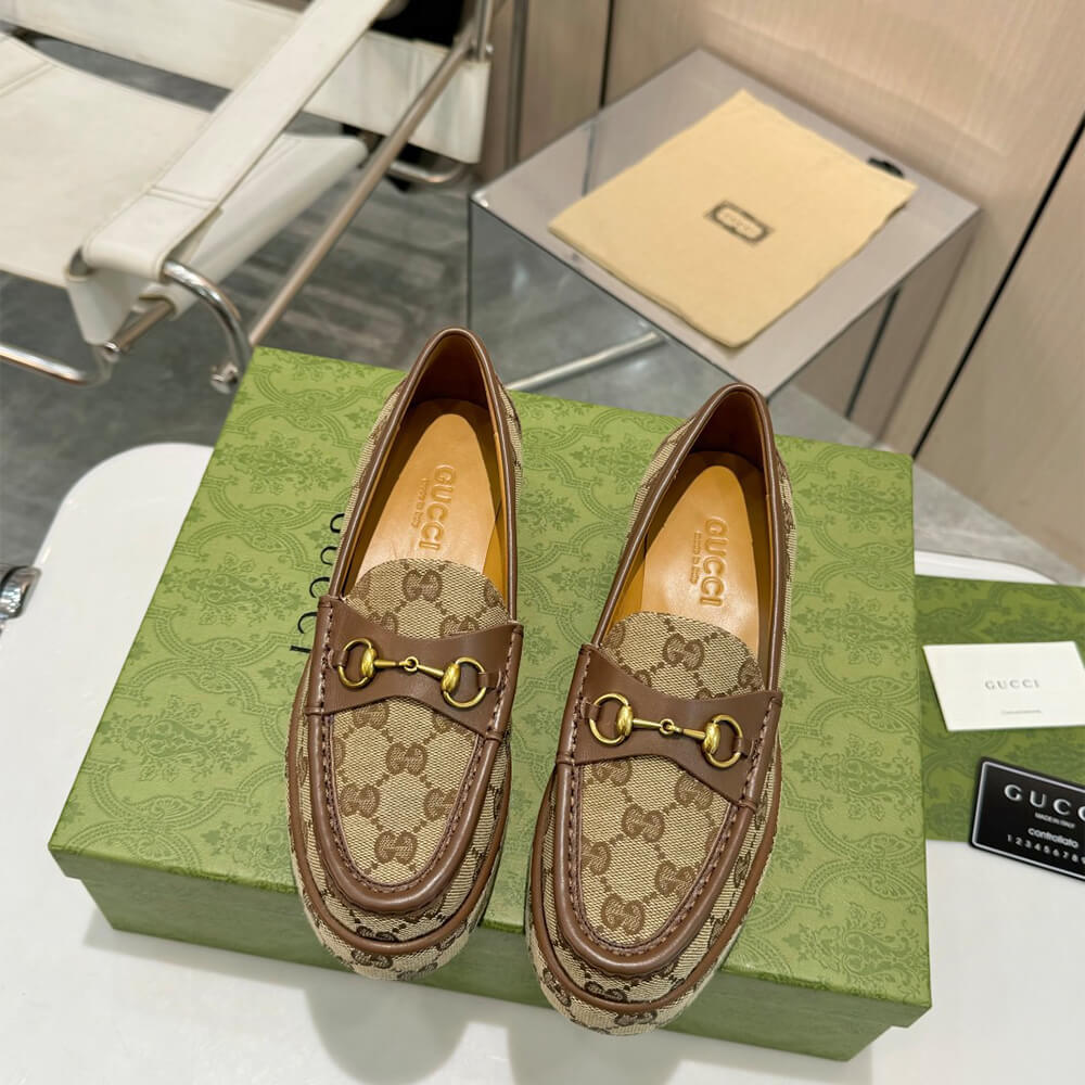 Gvc*1 Women’s Horsebit wedge loafer