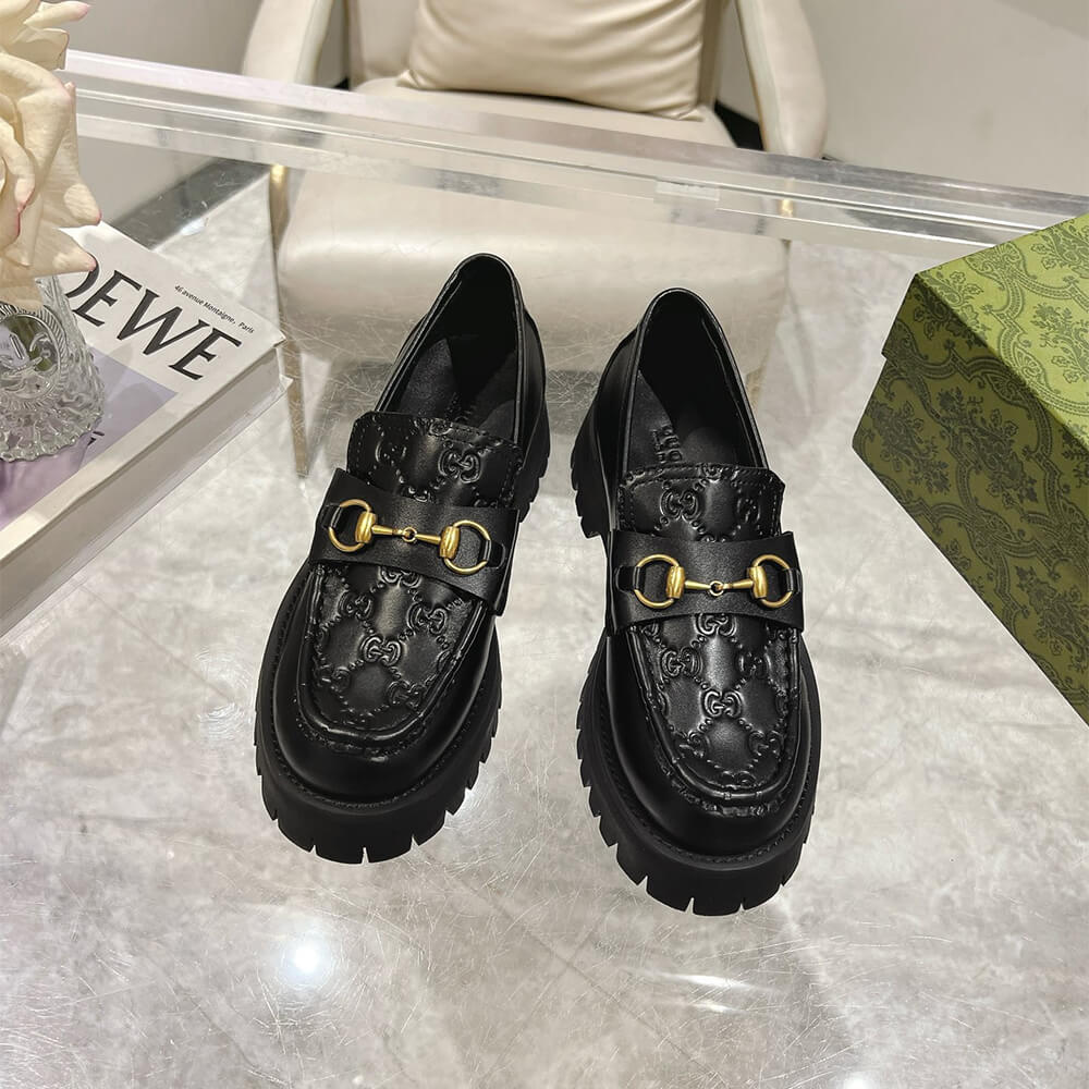 Gvc*1 Women’s Horsebit loafer with lug sole