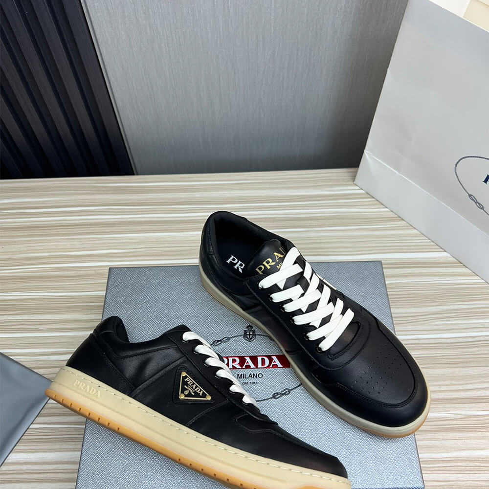 Pra*a Downtown nappa leather sneakers