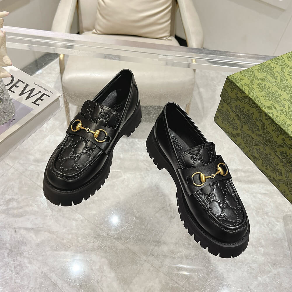 Gvc*1 Women’s Horsebit loafer with lug sole