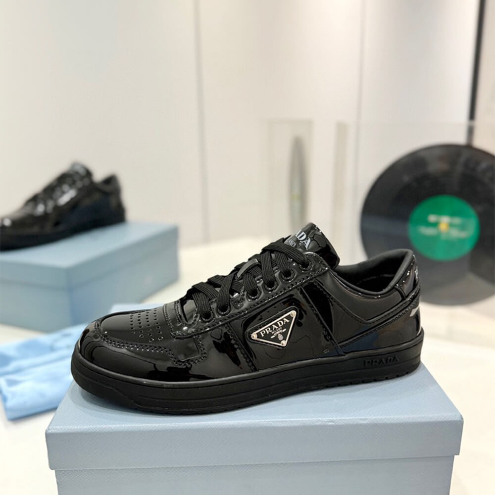 Pra*a Downtown nappa leather sneakers