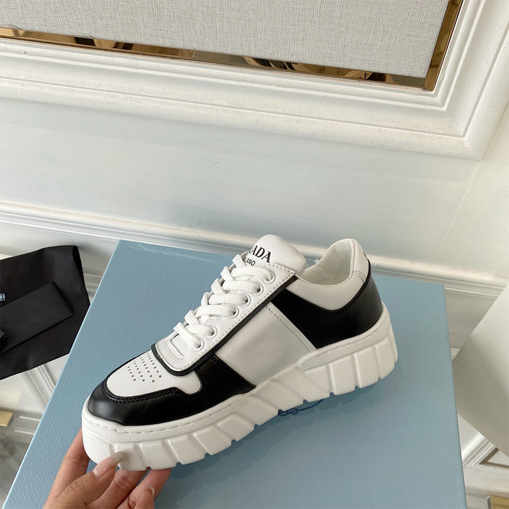 Pra*a Leather Sneakers
