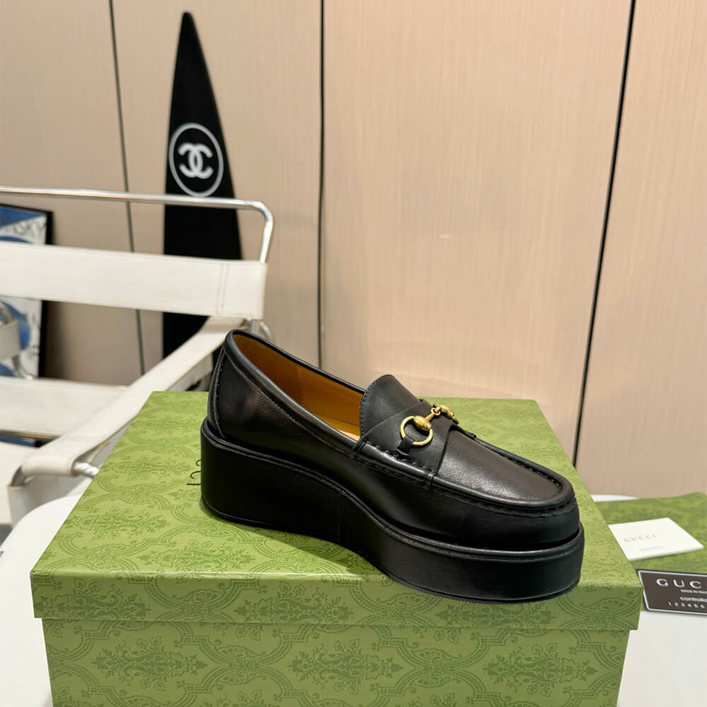 Gvc*1 Women’s Horsebit wedge loafer