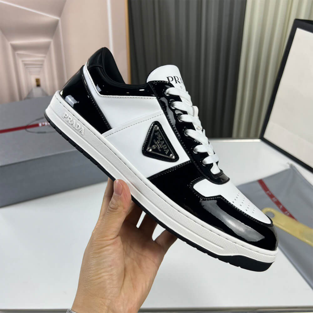 Pra*a Downtown nappa leather sneakers