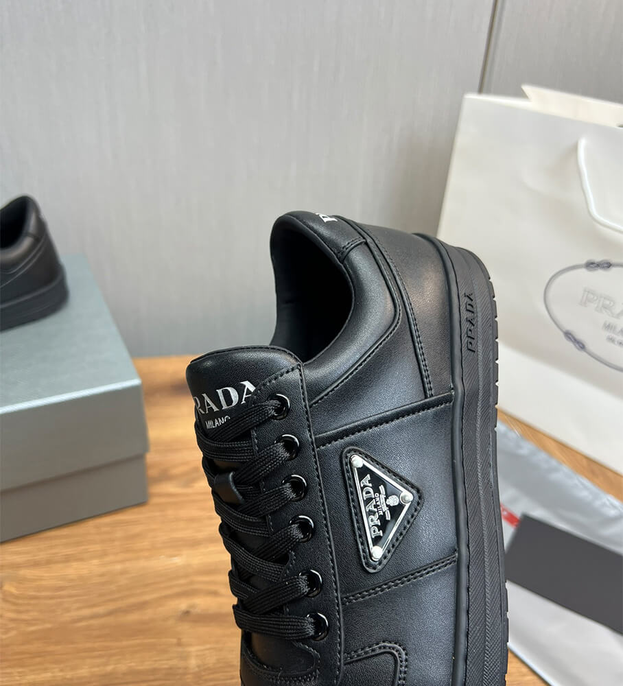 Pra*a Downtown nappa leather sneakers