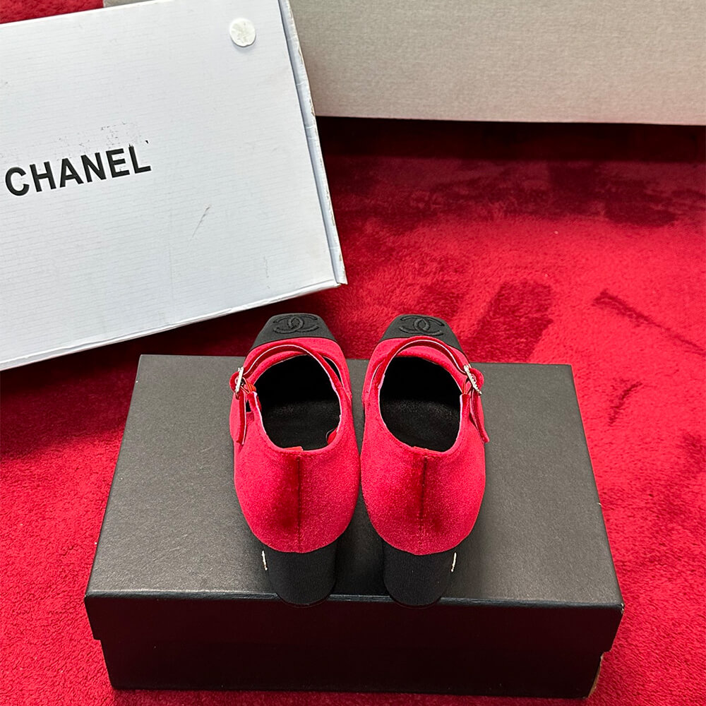 Ch**el Mary Janes Heel