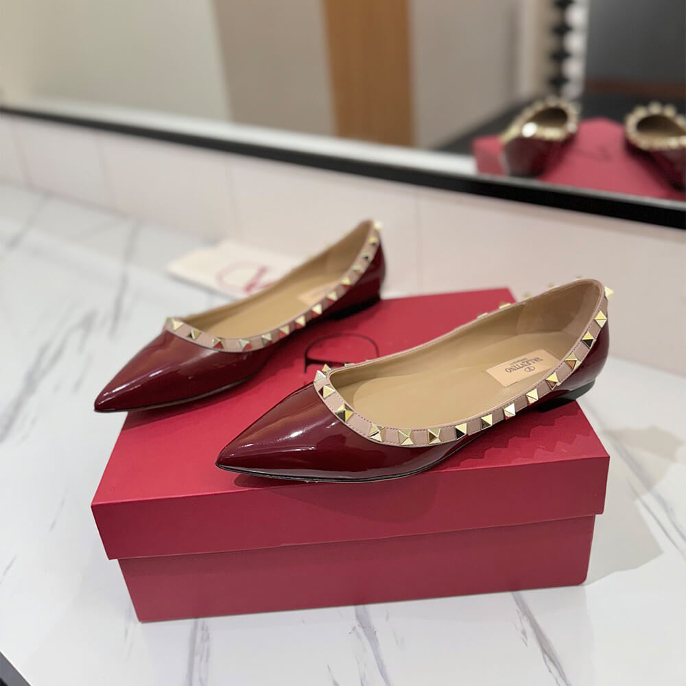 Va1e*ntin0 ROCKSTUD BALLET FLAT