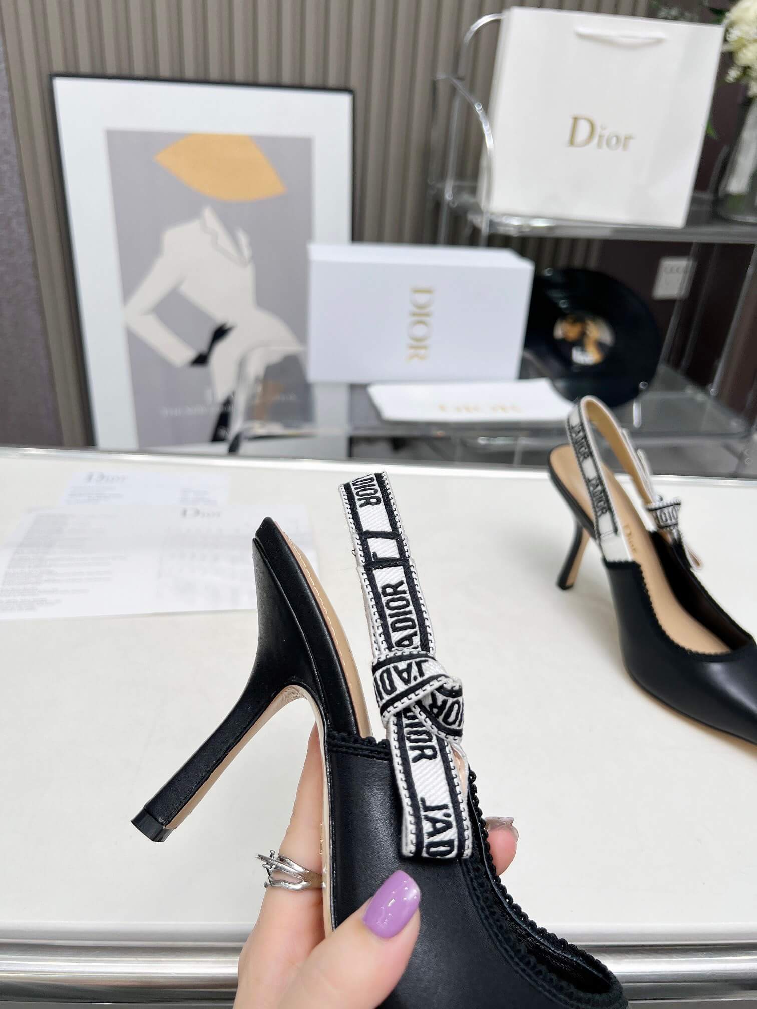J’AD10r Slingback Pump