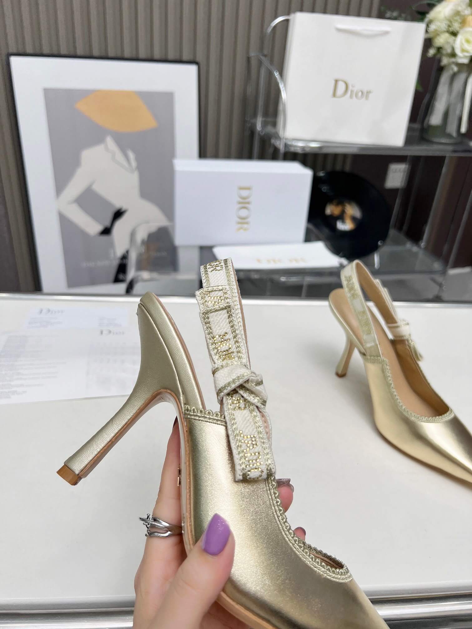 J’AD10r Slingback Pump