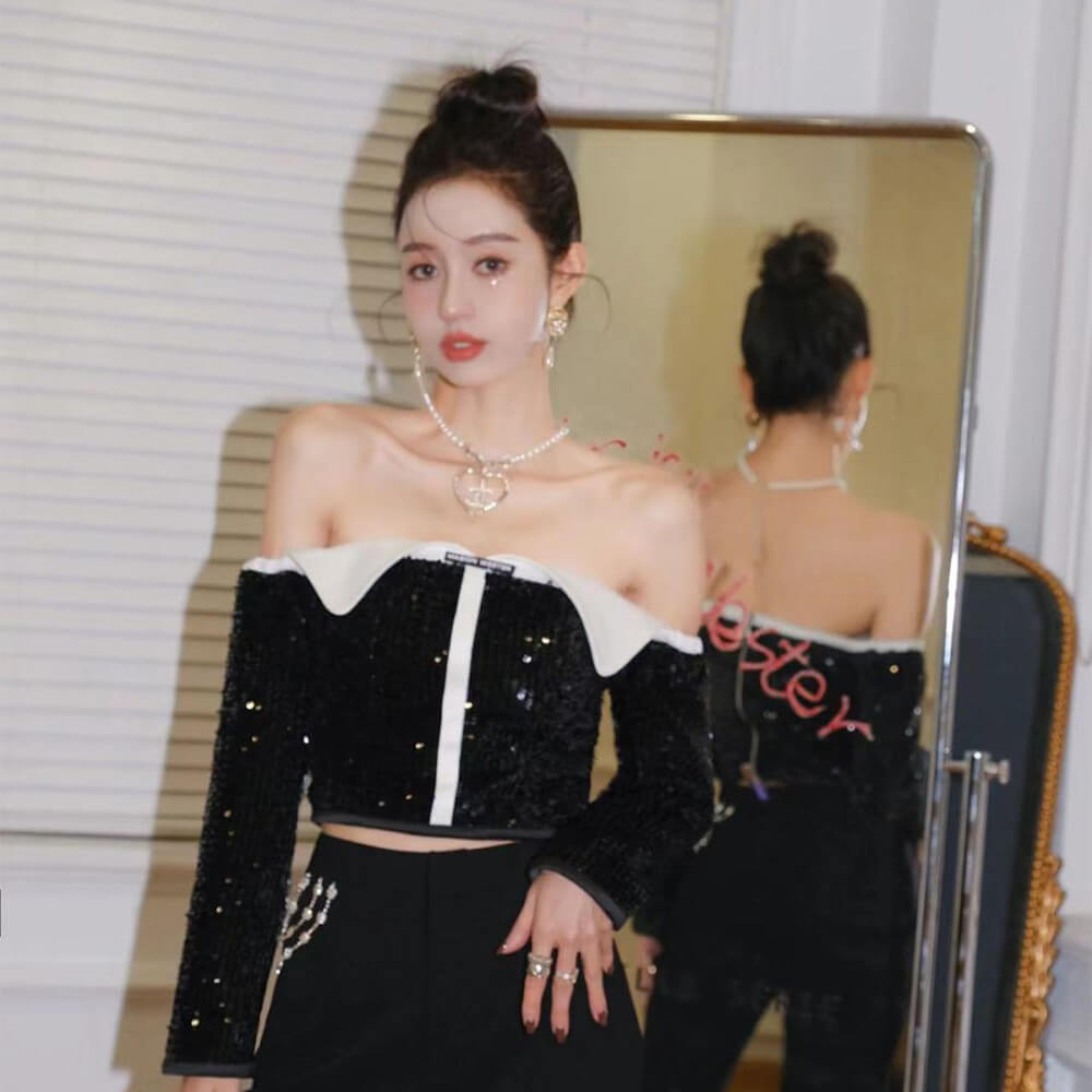 Ch**el PEARL EARRINGS