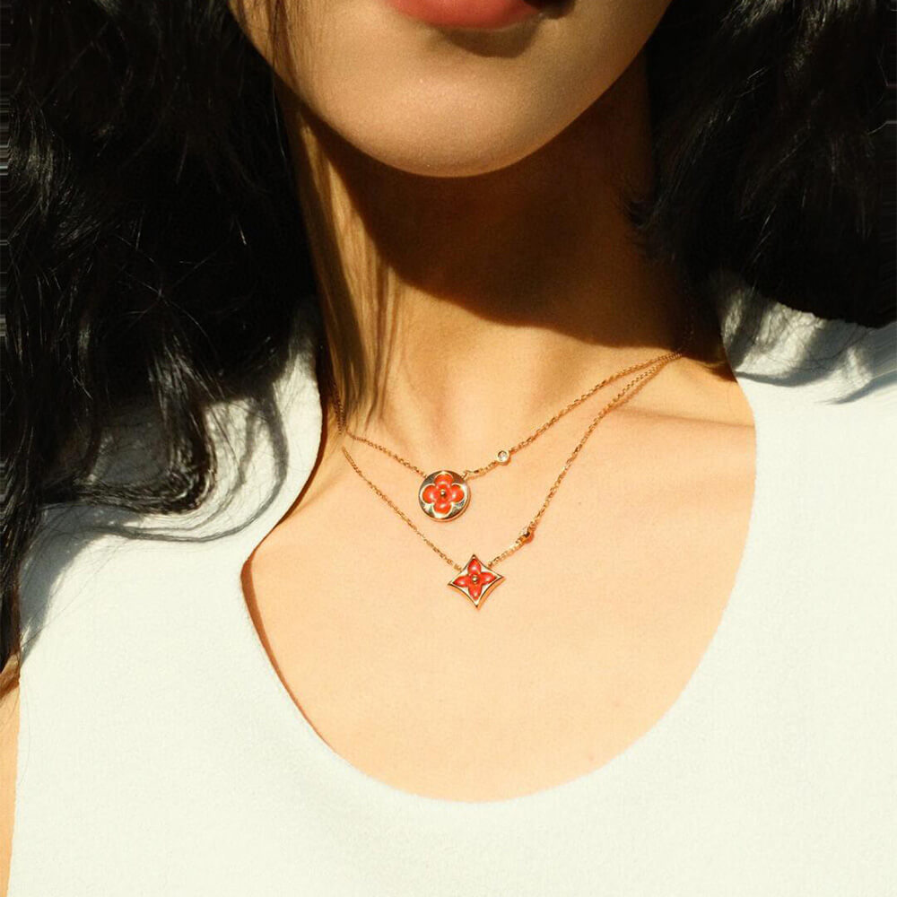 LV Colour Blossom BB Star Pendant