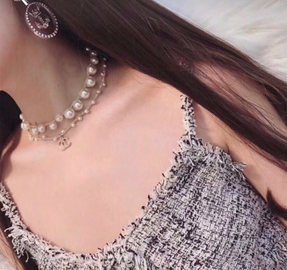 Ch**el PEARL NECKLACE