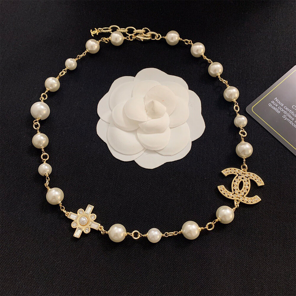 Ch**el PEARL NECKLACE