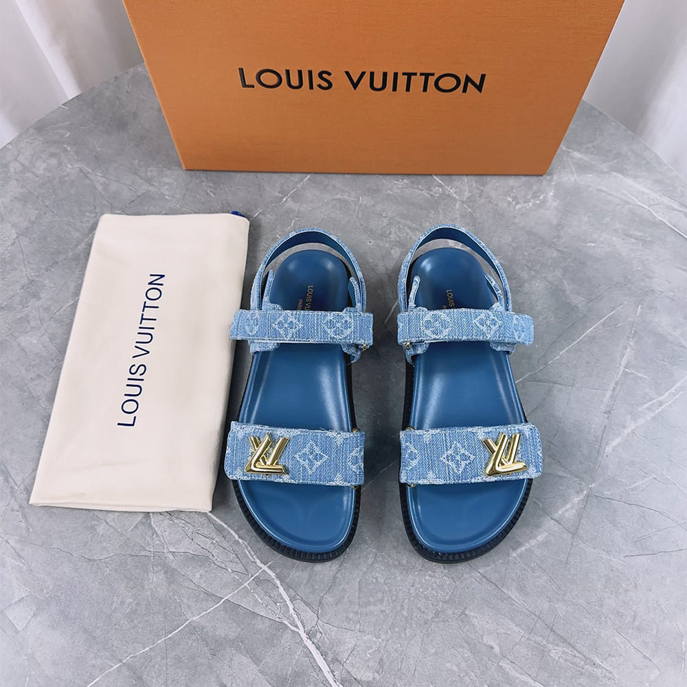 LV Sunset Flat Comfort Sandal