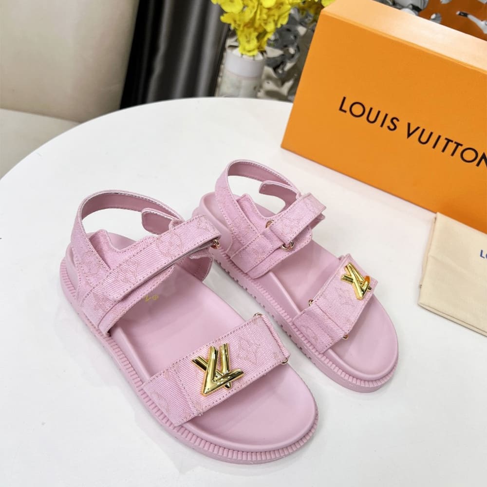 LV Sunset Flat Comfort Sandal