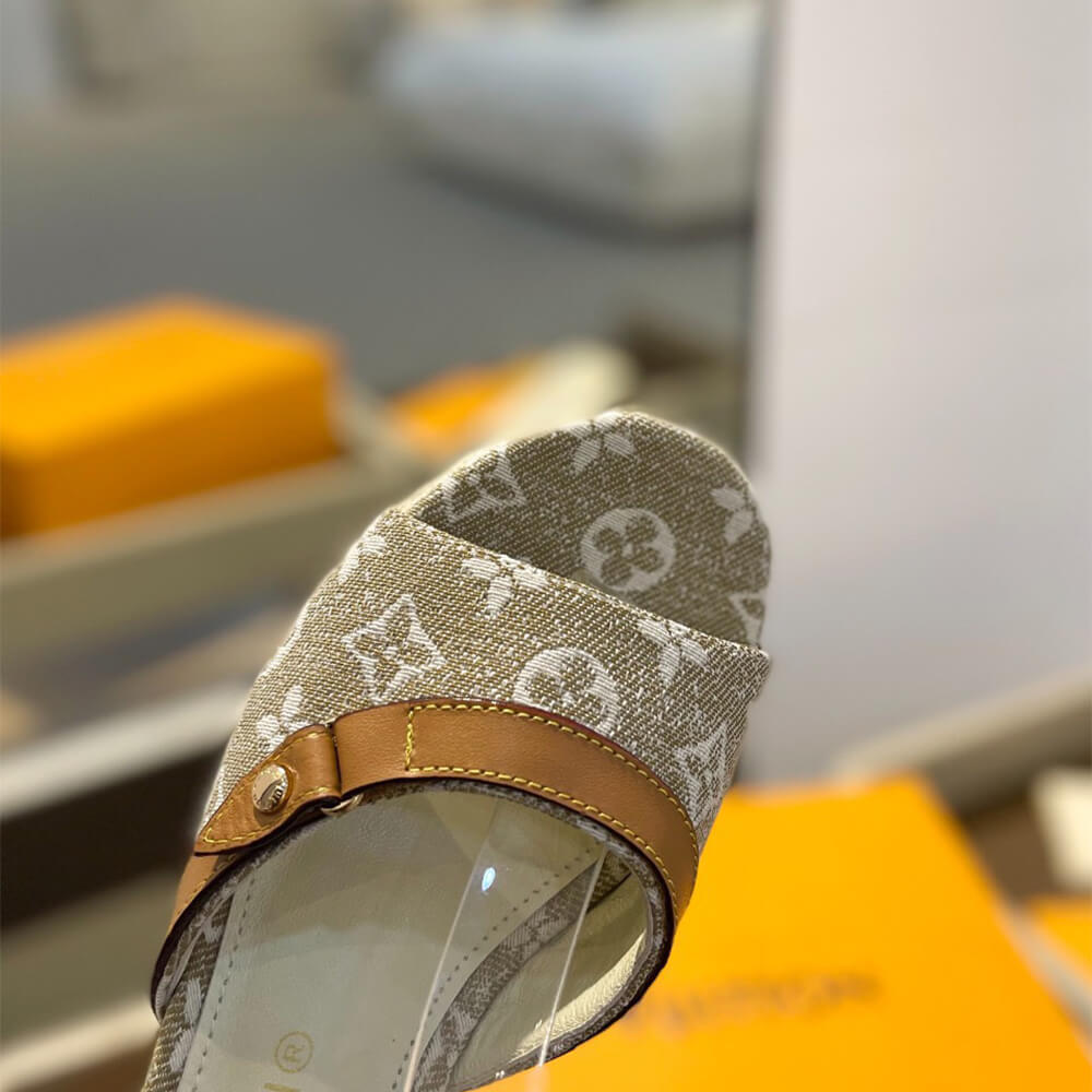 LV Helios Wedge Sandal