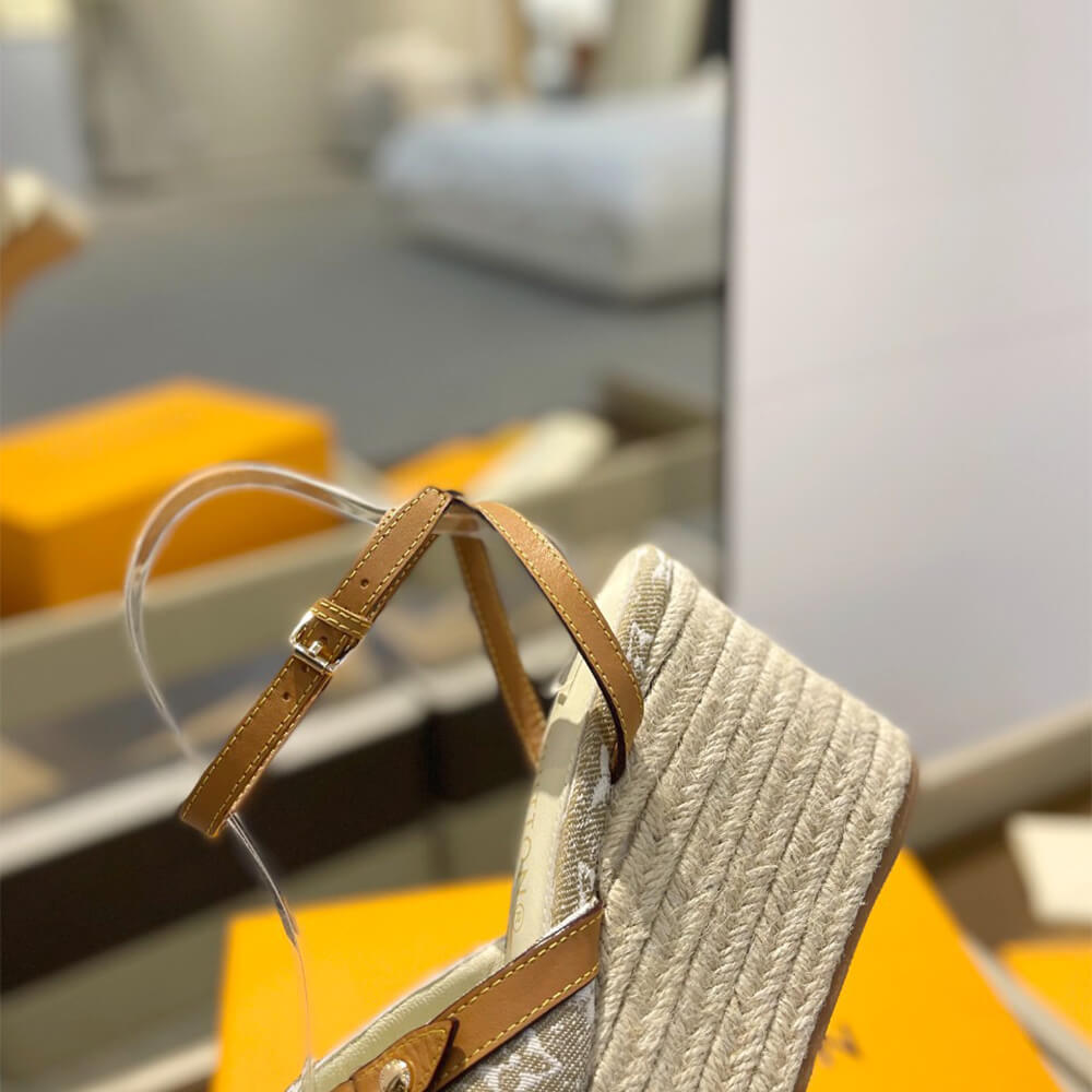 LV Helios Wedge Sandal