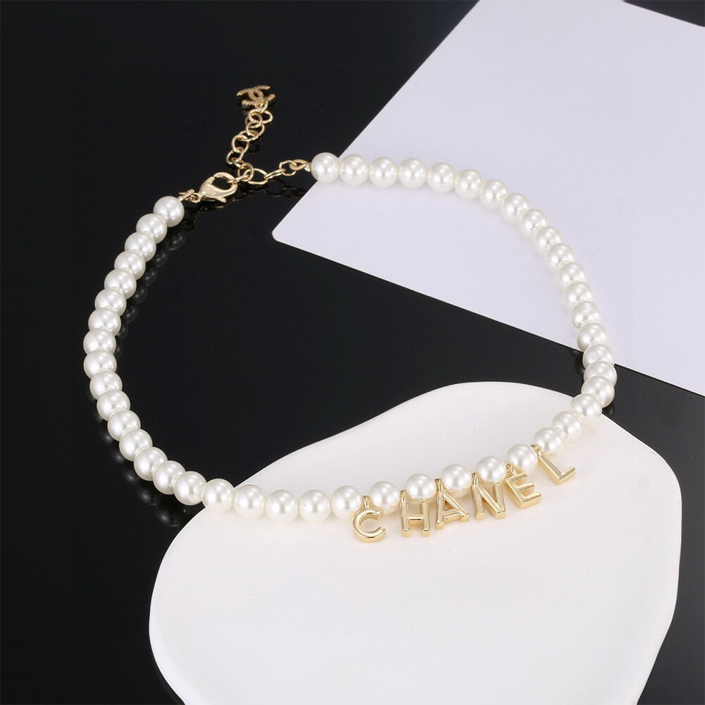 Ch**el Pearl Necklace