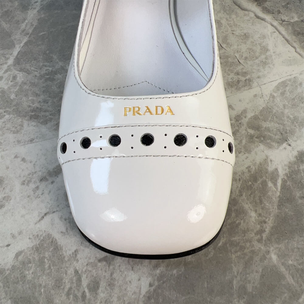 Pra*a Patent leather Mary Jane pumps