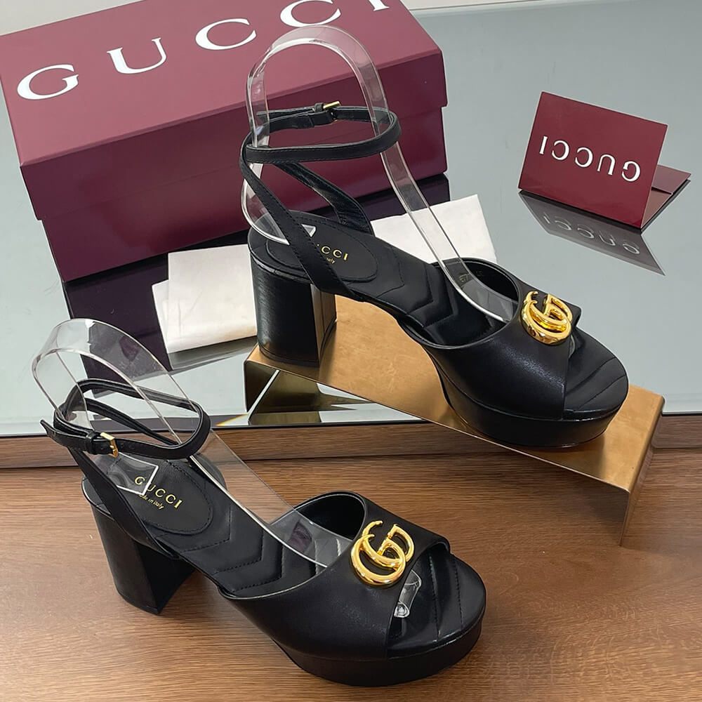 Gvc*1 Women’s platform sandal with Double G