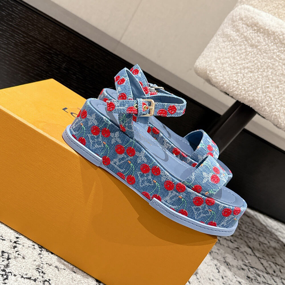 LV x TM Maya Platform Sandal