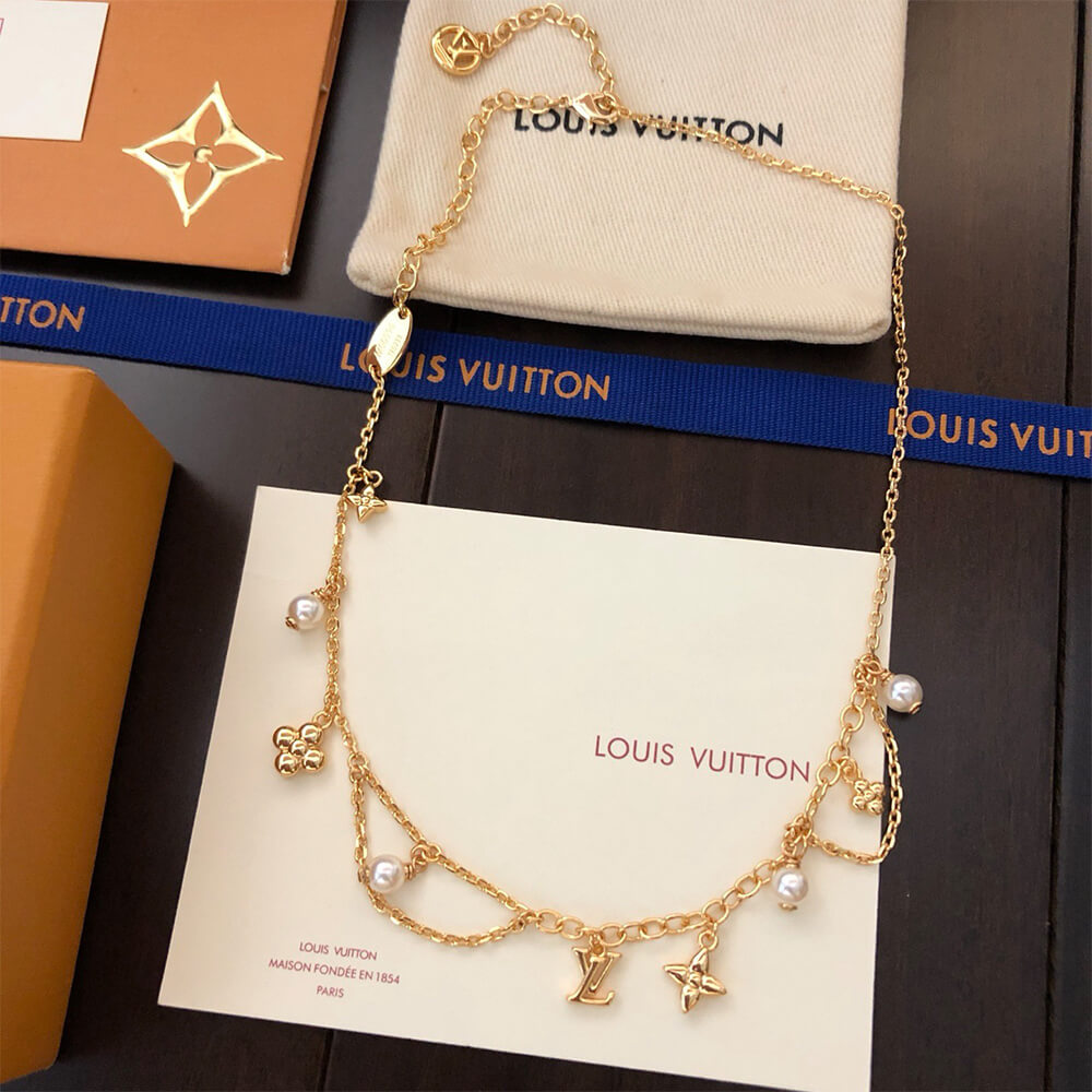 LV Blooming Pearls Necklace