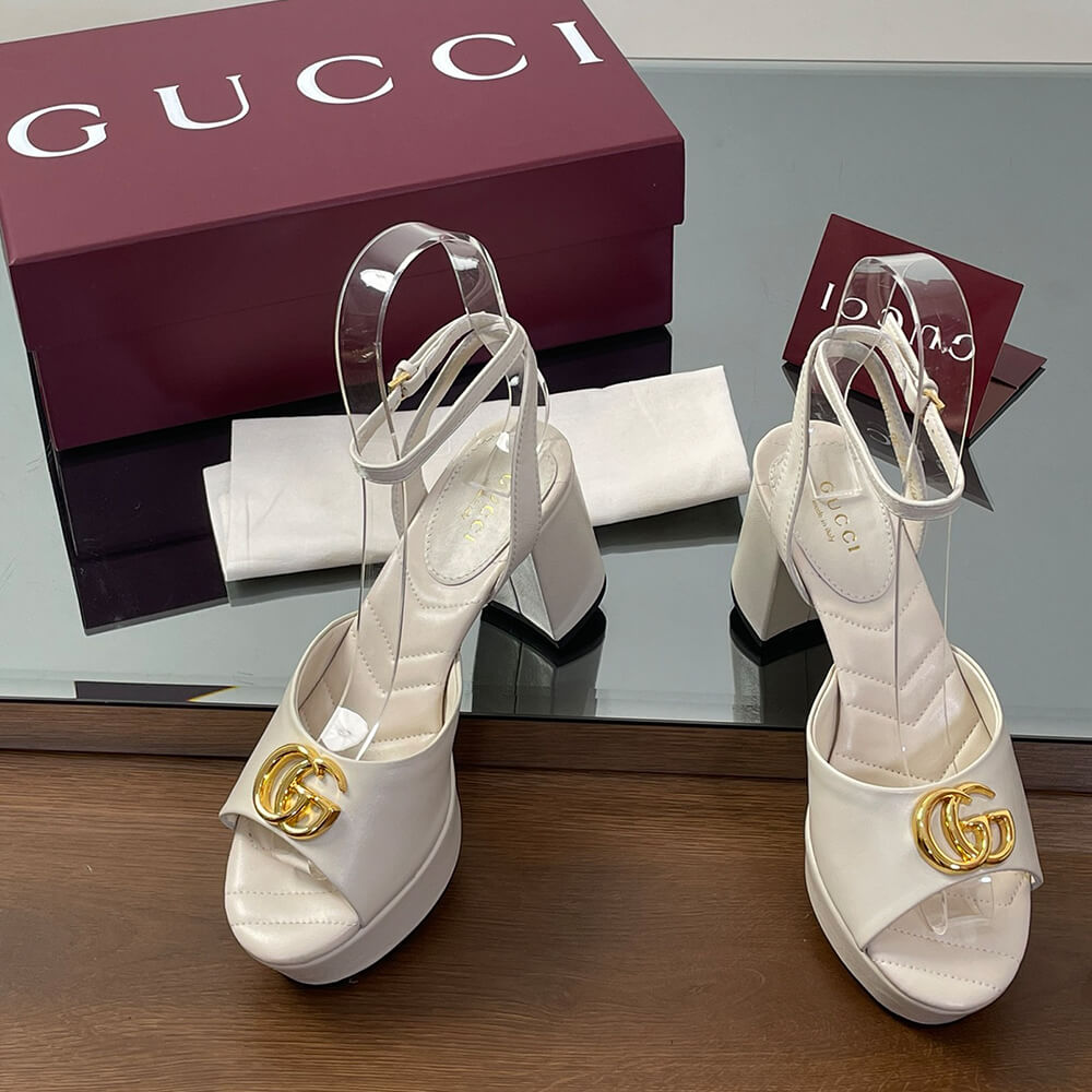 Gvc*1 Women’s platform sandal with Double G