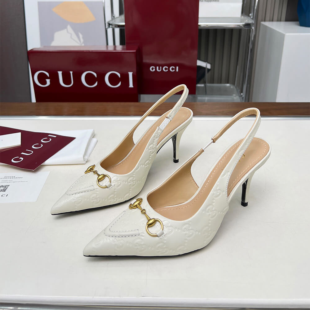 Gvc*1 Women’s slingback pump with Horsebit