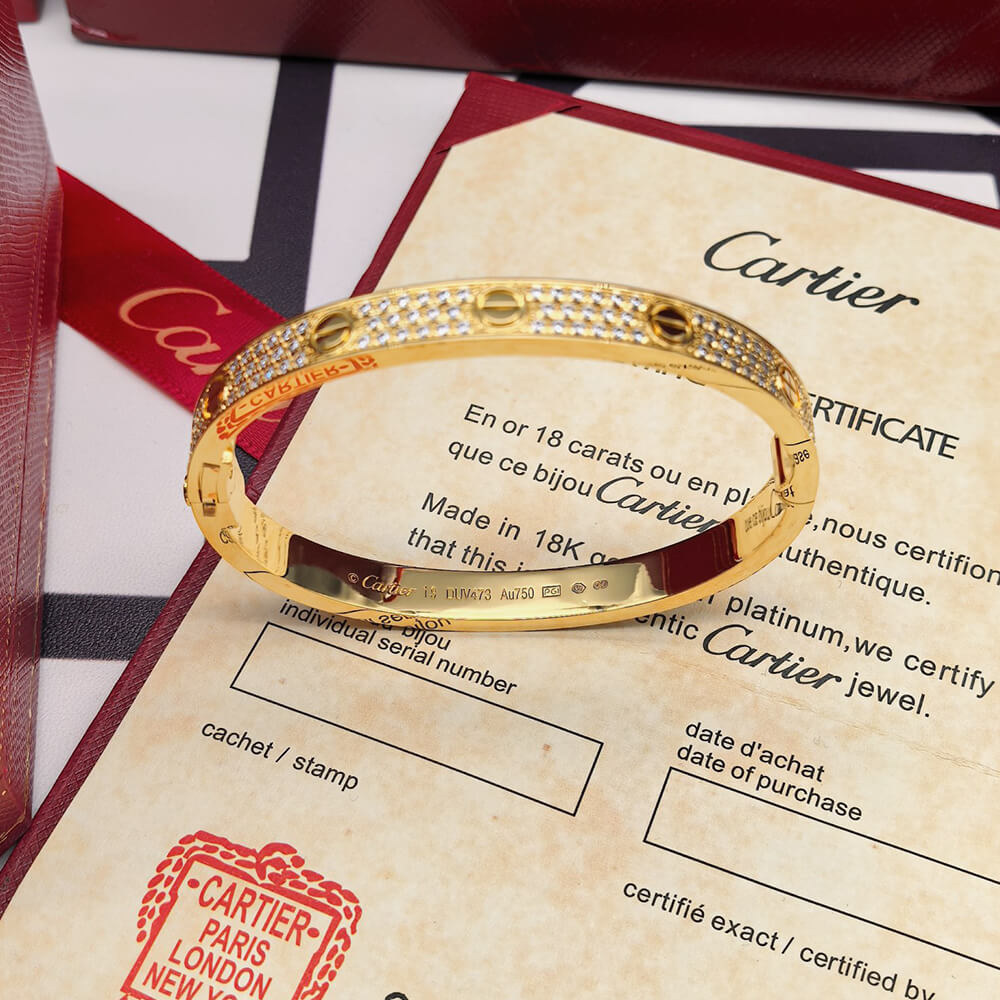Ca*t1er LOVE bracelet, classic model
