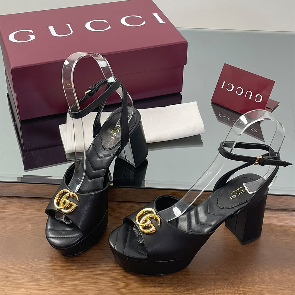 Gvc*1 Women’s platform sandal with Double G