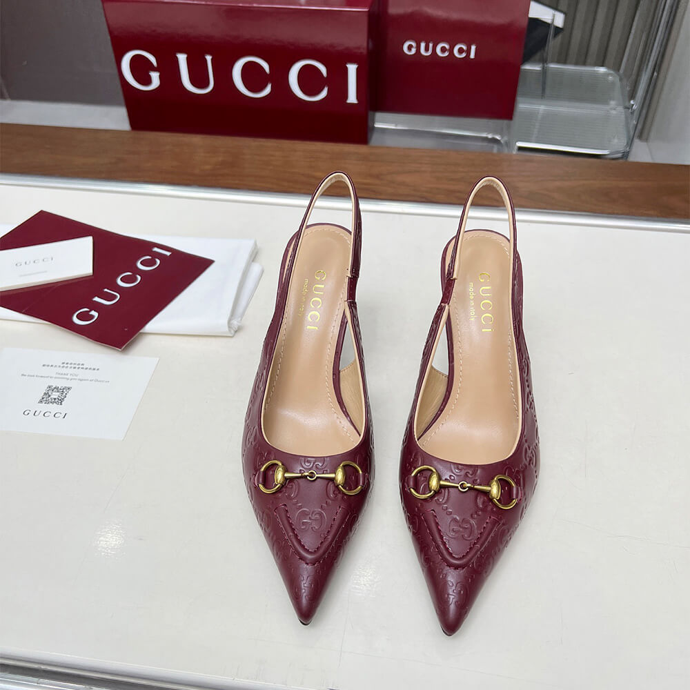 Gvc*1 Women’s slingback pump with Horsebit