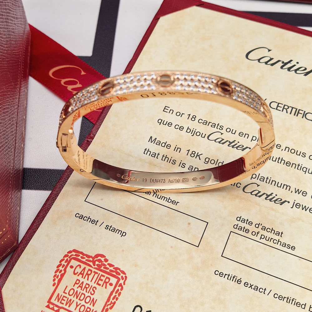Ca*t1er LOVE bracelet, classic model